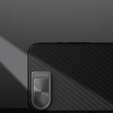 Tok iPhone 16e, páncélozott Nillkin, Carboprof Case, Magsafe, fekete