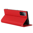 Bőr tok a Samsung Galaxy S20 FE, ERBORD Grain Leather, piros