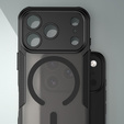 Tok iPhone 17 Pro Max készülékhez, MagSafe, páncélozott, fekete