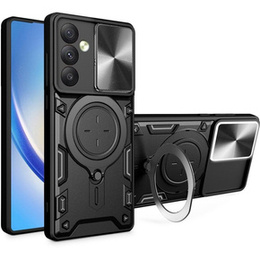 Páncélozott tok Samsung Galaxy A54 5G, CamShield Slide, fekete