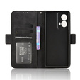 Pattintható tok a Motorola Moto G85, Card Slot, fekete
