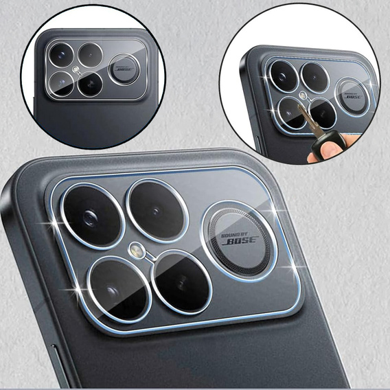 2x ERBORD edzett üveg képernyővédő a Xiaomi Poco F8 Ultra készülékhez