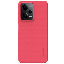 NILLKIN tok Xiaomi Poco X5 Pro 5G, Super Frosted Shield Case, piros