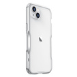 Teletok LUPHIE iPhone 14-hoz, Armor Bumper, ezüst