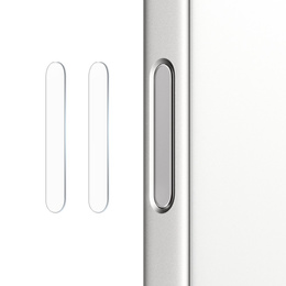 2x NORTHJO kamera vezérlőgomb üveg iPhone 16 / 16 Plus / 16 Pro / 16 Pro Max készülékhez, átlátszó