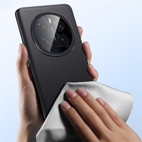 Telefontok a Honor Magic 7 Pro 5G, Leather Hybrid MagSafe, fekete