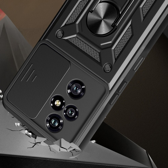 Telefontok a Honor 200 Pro 5G, CamShield Slide, fekete