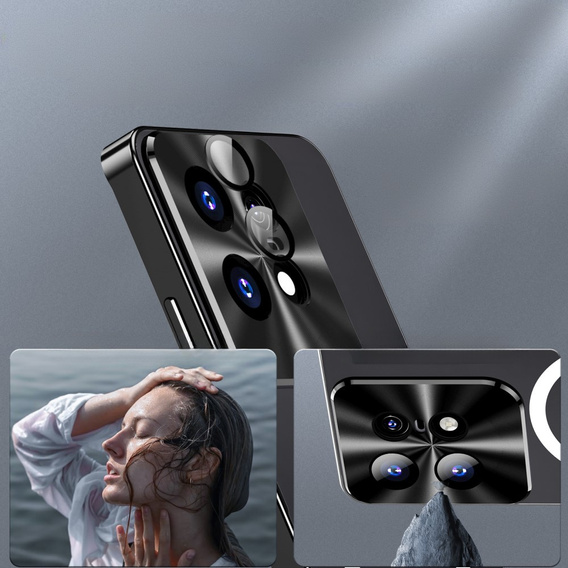 Kameravédő tok Motorola Edge 50 Pro 5G, CamShield MagSafe, fekete