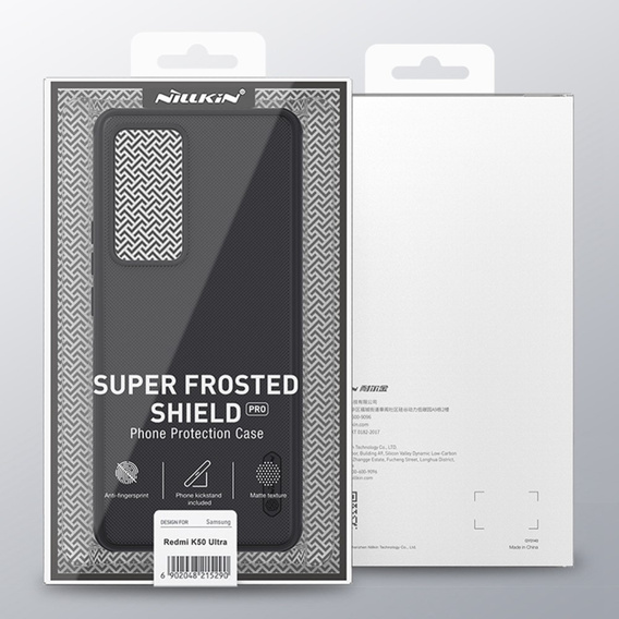 NILLKIN tok Xiaomi 12T, Super Frosted Shield Case, piros