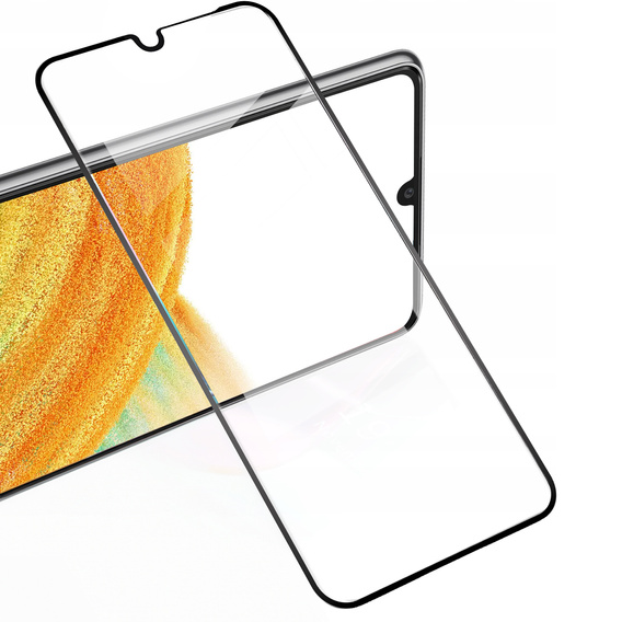 2x edzett üveg a Samsung Galaxy A33 5G, ERBORD 3D teljes képernyő