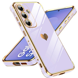 Telefontok a Samsung Galaxy S25 FE, Electro heart, lila