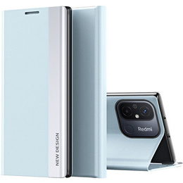 Pattintható tok a Xiaomi Redmi 12C, Side Magnetic, kék