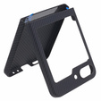 Tok Samsung Galaxy Z Flip7 FE / Z Flip6, Aramid Fiber Cover, fekete