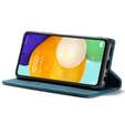 CASEME tok Samsung Galaxy A53 5G, Leather Wallet Case, zöld