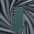 Telefontok a Samsung Galaxy S25 Ultra, GKK Leather, zöld