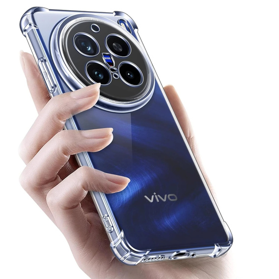Telefontok a Vivo X200 Pro 5G, Dropproof, átlátszó