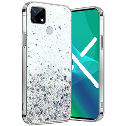 Telefontok a Realme 7i, Glittery, átlátszó
