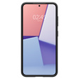 A Spigen tok Samsung Galaxy S24, Liquid Air, fekete + 9H edzett üveghez