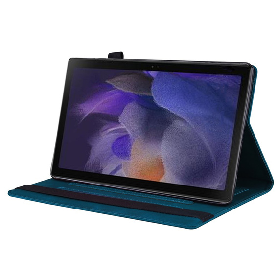 Tok Samsung Galaxy Tab A9, Classic, tolltartóval, kék