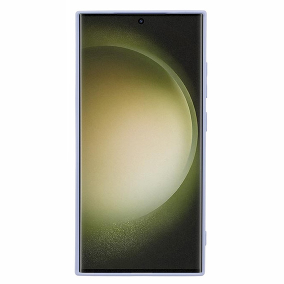 Telefontok a Samsung Galaxy S24 Ultra, Silicone Lite, lila