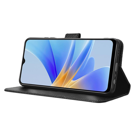 Pattintható tok a Oppo A17, Smart Magnet, fekete