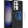 Telefontok a Samsung Galaxy S24 Ultra, Silicone MagSafe, fekete