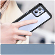 Telefontok a Motorola Moto G13 / G23, Fusion Hybrid, átlátszó / fekete