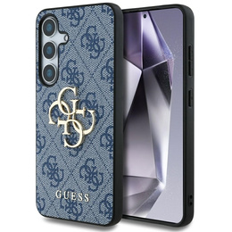 GUESS Telefontok a Samsung Galaxy S25, 4G Big Metal Logo, kék