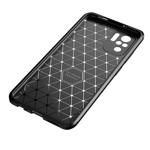 Telefontok a Xiaomi Redmi Note 10/10S, Carbon Gel, fekete