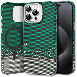 Tok iPhone 15 Pro készülékhez, Frame Kickstand, MagSafe, Sand Green