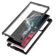 Tok Samsung Galaxy S22 Ultra 5G készülékhez, Shockproof, fóliával, kék
