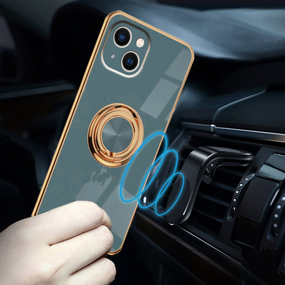 Telefontok a iPhone 14 Plus, Electro Ring, szürke
