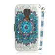Pattintható tok a Motorola Moto G9 Play/E7 Plus, Wallet, Mandala Flower