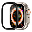 Védőkeret edzett üveggel az Apple Watch Ultra 1/2/3 49 mm-es órájához