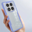 Tok Xiaomi Redmi Note 14 Pro 5G készülékhez, Shockproof, fóliával, lila