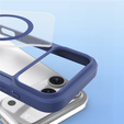 Dux Ducis tok iPhone 17 Pro-hoz, Skin X Pro, pánttal, MagSafe-hoz, tengerészkék