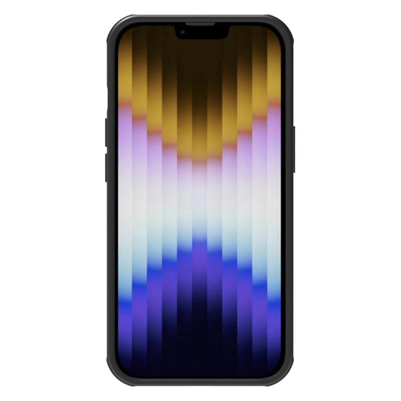 NILLKIN tok iPhone15 Plus, Frosted Shield, MagSafe, fekete