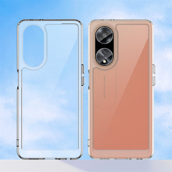 Telefontok a Oppo A98 5G, Fusion Hybrid, átlátszó