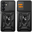 Telefontok a Samsung Galaxy S24 FE, CamShield Slide, fekete