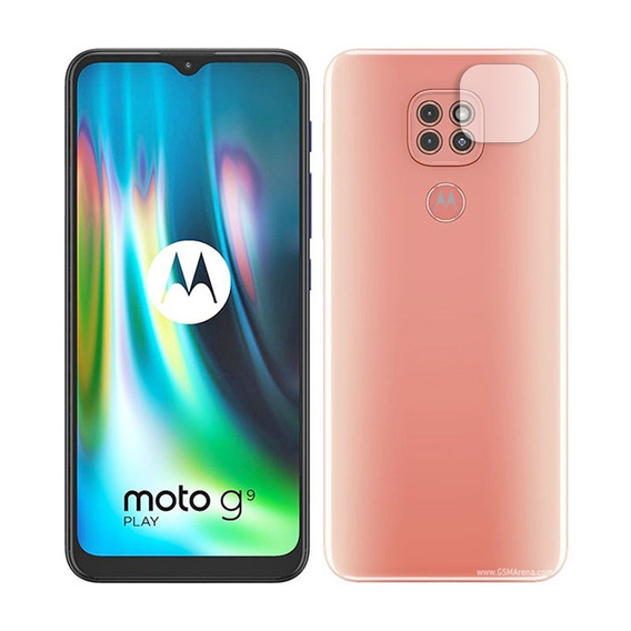 Edzett kameraüveg Motorola Moto G9 Play, átlátszó