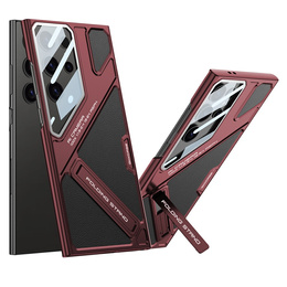 Telefontok a Samsung Galaxy S25 Ultra, GKK Leather, fekete