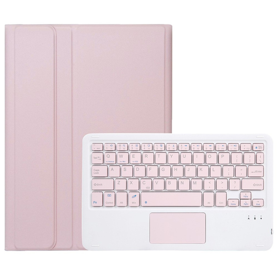Billentyűzet tok a Xiaomi Pad 7 / 7 Pro, TouchPad, rózsaszínű