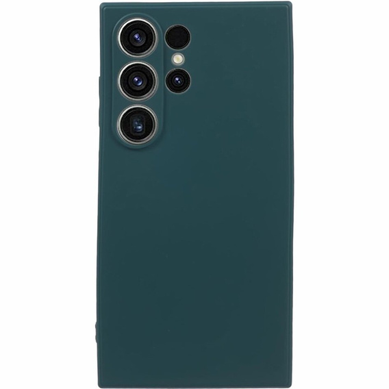 Telefontok a Samsung Galaxy S24 Ultra, Silicone Lite, zöld