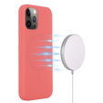 Telefontok a iPhone 13 Pro Max, Silicone MagSafe, rózsaszín