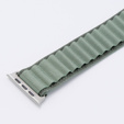 Nylon szíj Apple Watch 1/2/3/4/4/5/6/7/8/SE/ULTRA 42/44/45/45/49mm, zöld