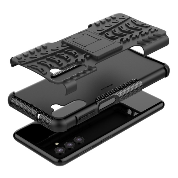 Telefontok a Samsung Galaxy A04S / A13 5G, Tire Armor, fekete