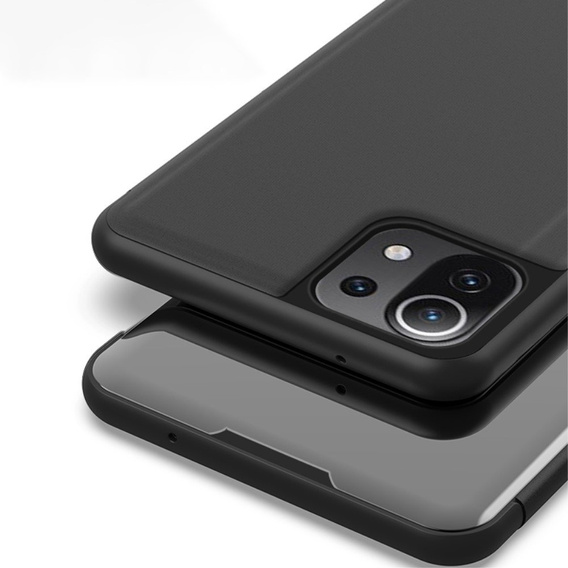 Telefontok a Xiaomi Mi 11 Lite / Mi 11 Lite 5G / 11 Lite 5G NE, Clear View, fekete