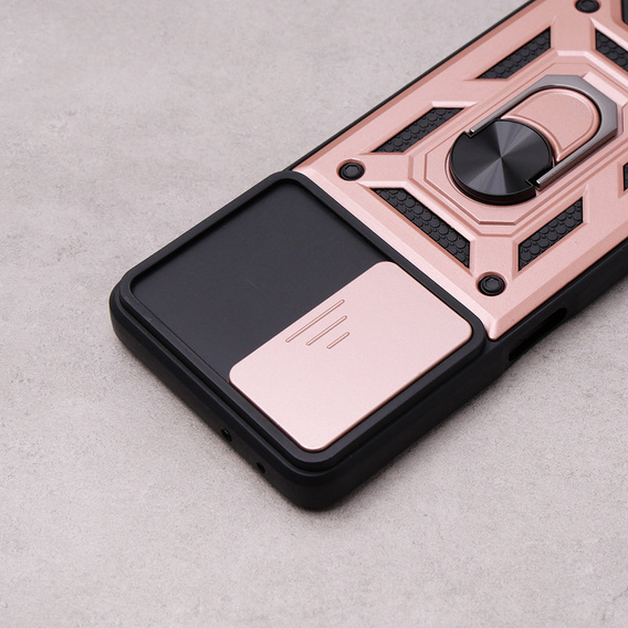 Telefontok a Oppo A98 5G, CamShield Slide, rózsaszín rose gold