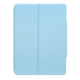 Billentyűzet tok iPad 11" 2025 A16 (11 gen.) / iPad 10.9" 2022 (10 gen.), Rotary 360° Leather, világoskék