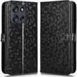 Flap tok Motorola Moto G56 5G, Wallet Rhombus, fekete